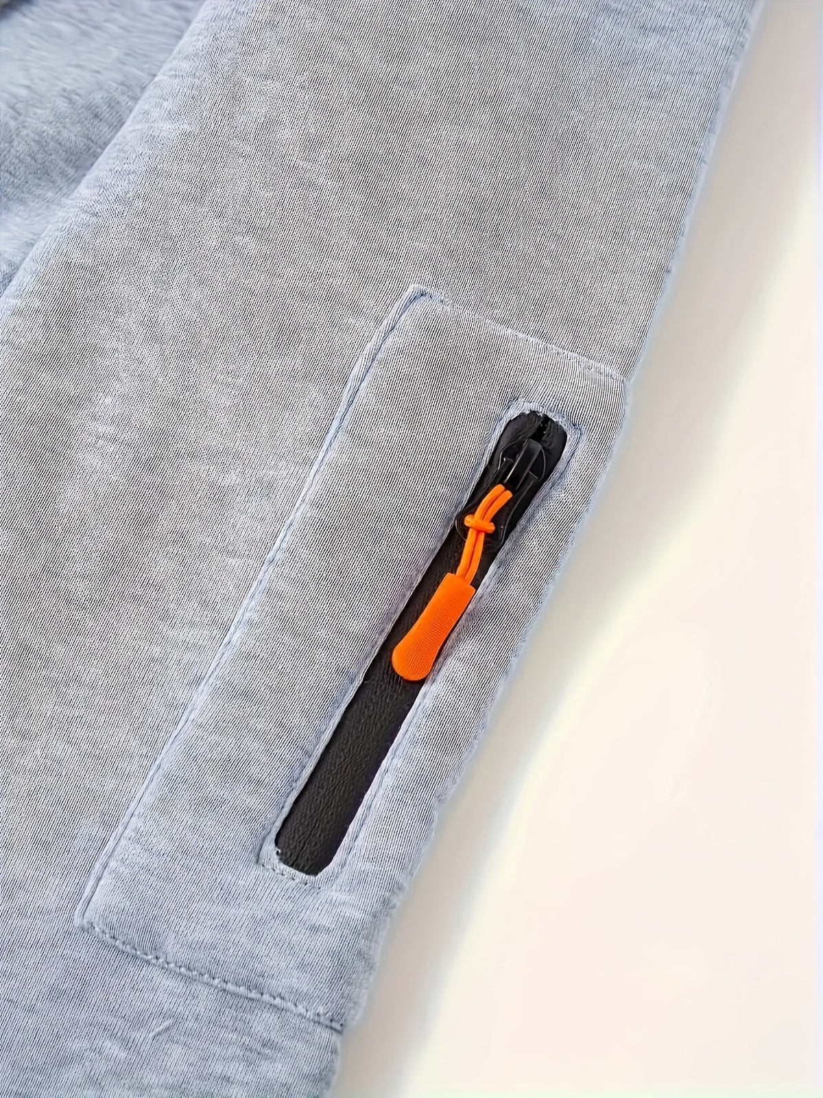 Heren Zip Hoodie met Mouwzak