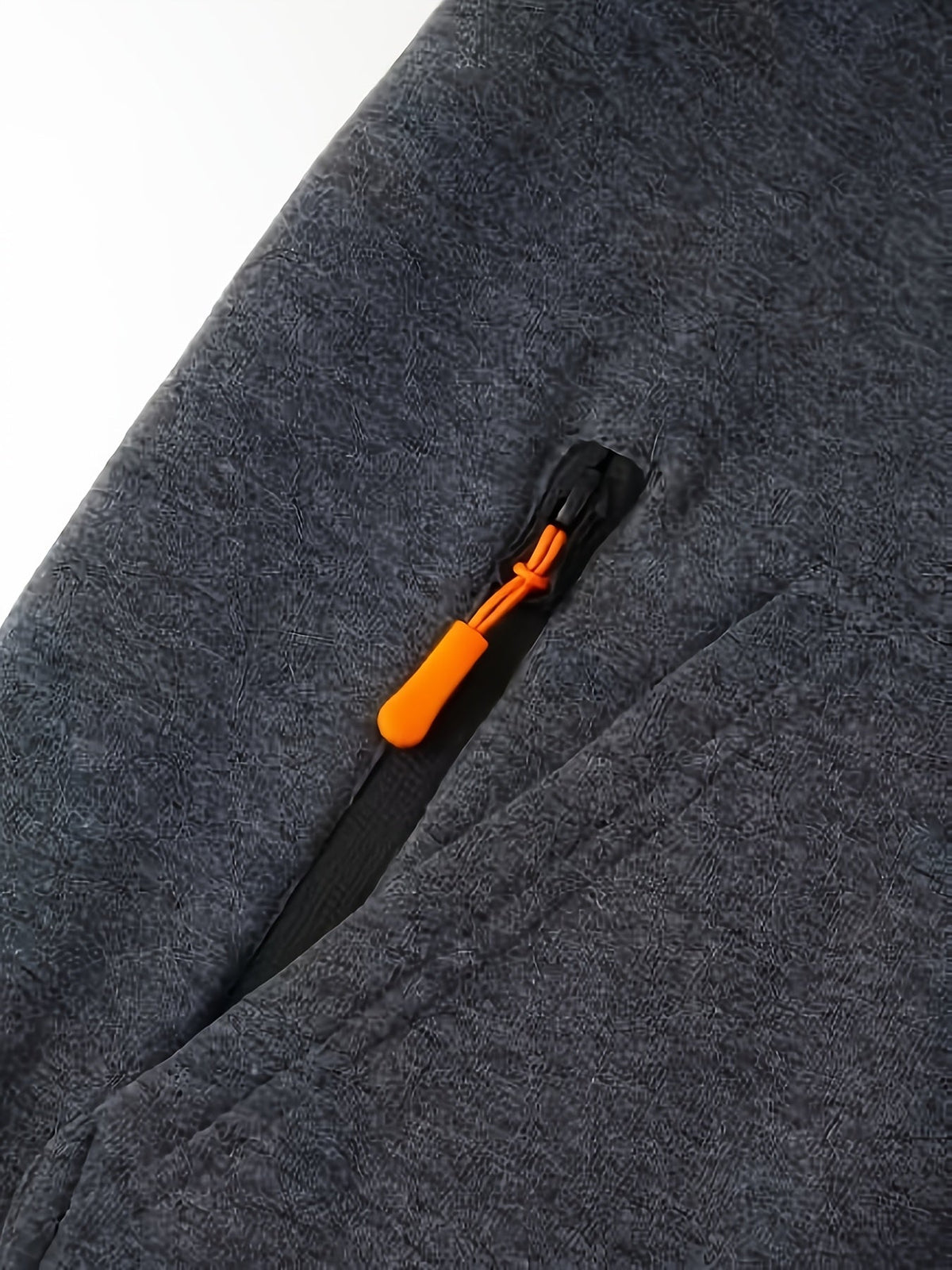 Heren Zip Hoodie met Mouwzak