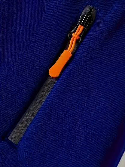 Heren Zip Hoodie met Mouwzak