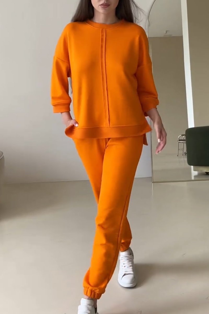 Tweedelige Joggingset met Oversized Sweater