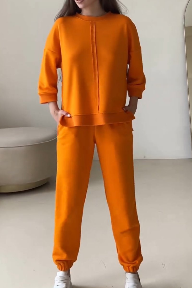 Tweedelige Joggingset met Oversized Sweater
