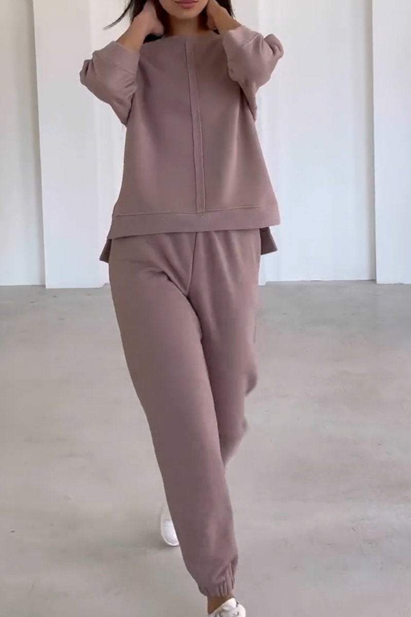 Tweedelige Joggingset met Oversized Sweater