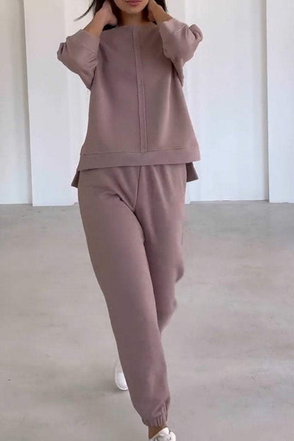 Tweedelige Joggingset met Oversized Sweater