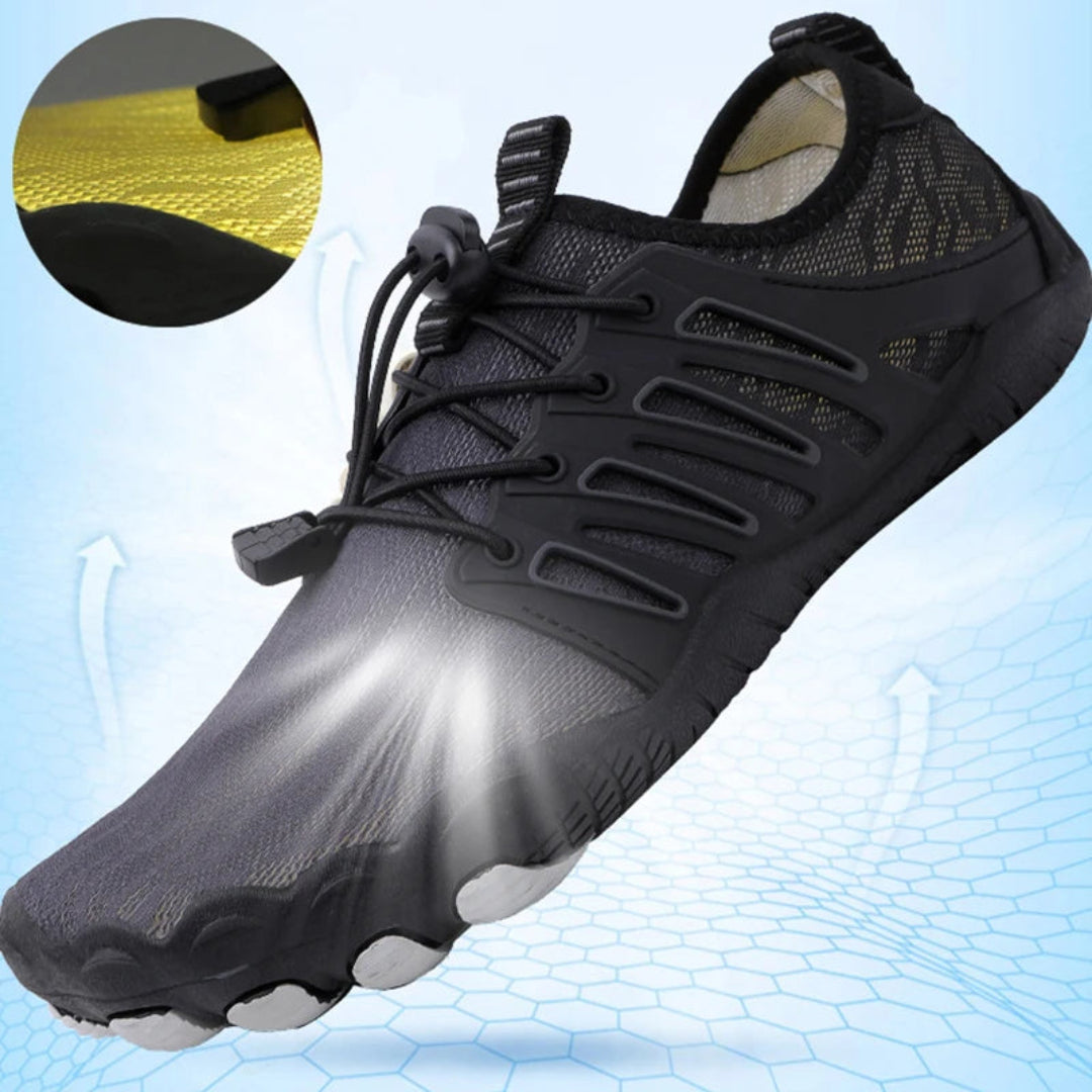 Unisex Barefoot Schoenen met Brede Teenbox en Dunne Zool
