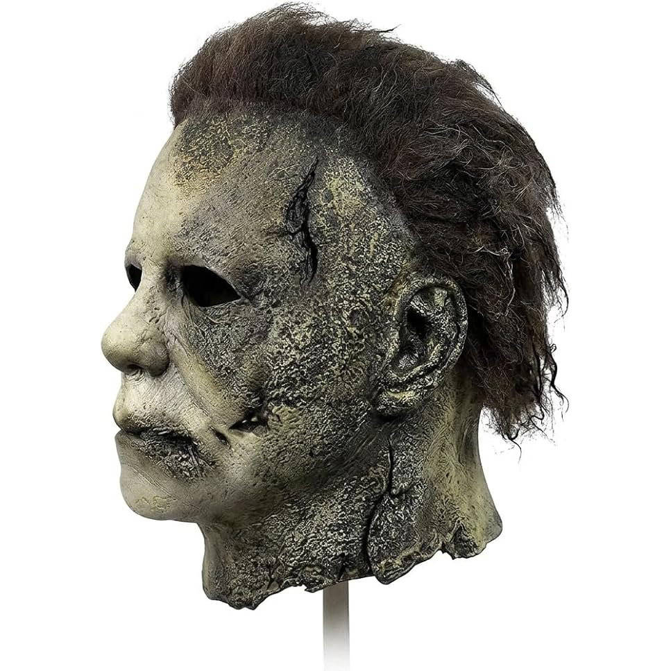Unisex Volledig Gezichtsmasker van Seriemoordenaar met Haar en Nekbedekking