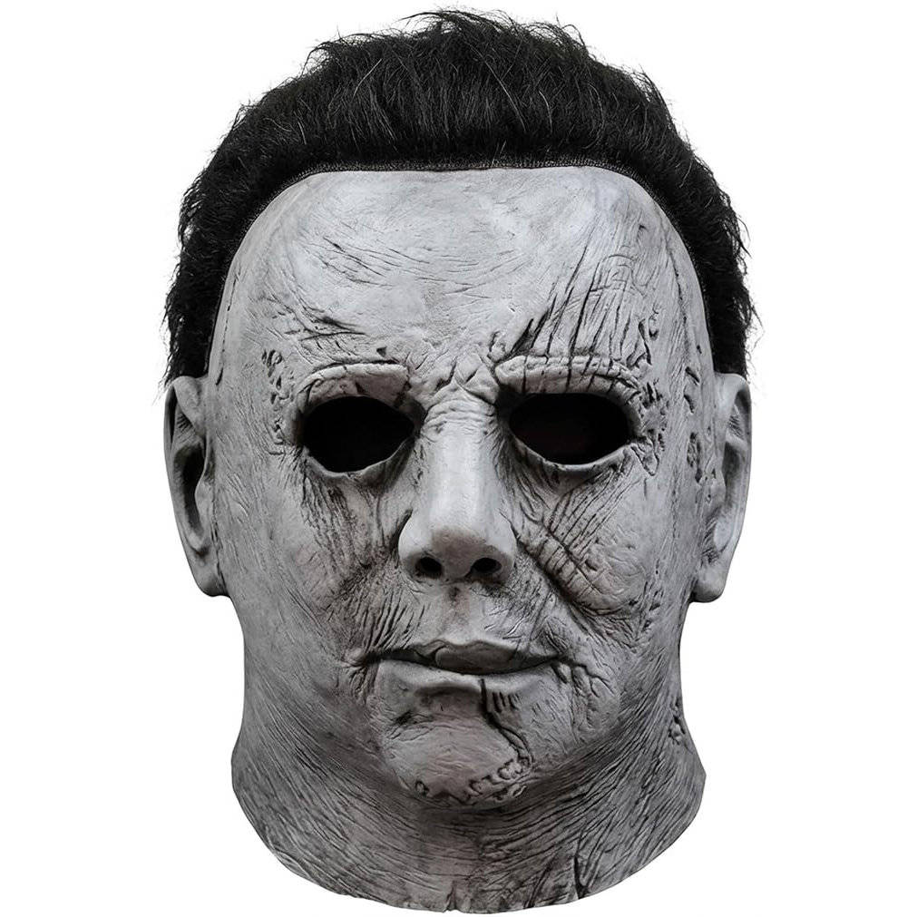 Unisex Volledig Gezichtsmasker van Seriemoordenaar met Haar en Nekbedekking