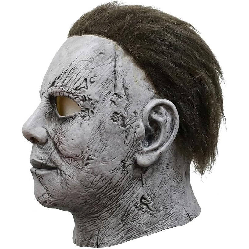 Unisex Volledig Gezichtsmasker van Seriemoordenaar met Haar en Nekbedekking