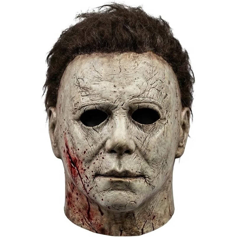 Unisex Volledig Gezichtsmasker van Seriemoordenaar met Haar en Nekbedekking