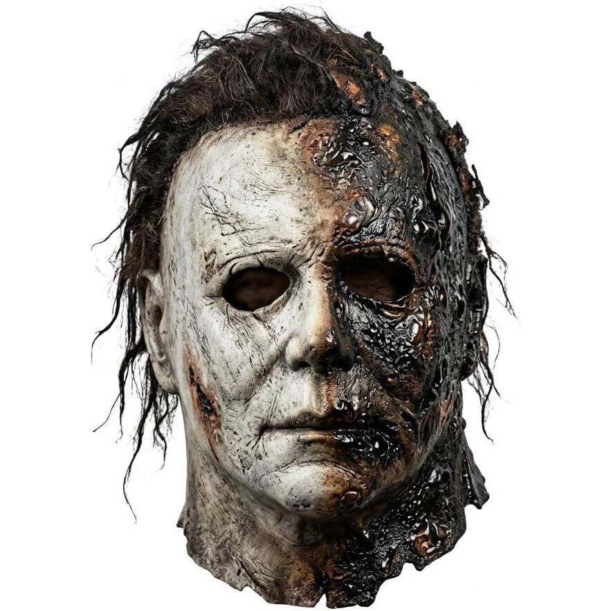 Unisex Volledig Gezichtsmasker van Seriemoordenaar met Haar en Nekbedekking