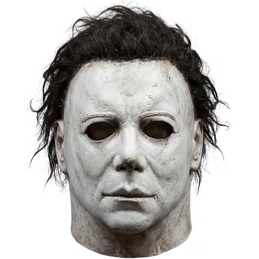 Unisex Volledig Gezichtsmasker van Seriemoordenaar met Haar en Nekbedekking