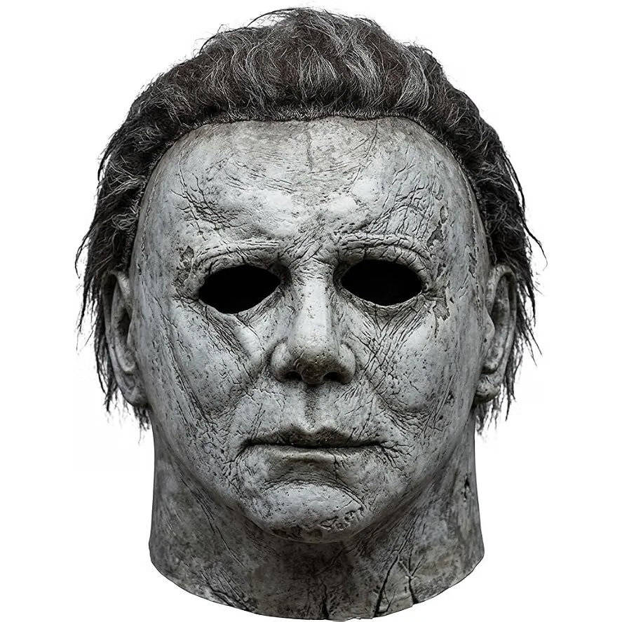 Unisex Volledig Gezichtsmasker van Seriemoordenaar met Haar en Nekbedekking