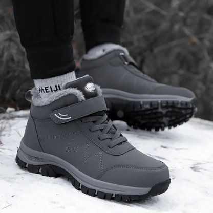 Unisex Winterboots met Klittenband en Veters