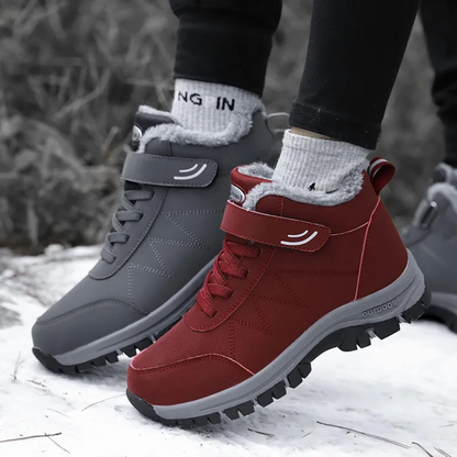 Unisex Winterboots met Klittenband en Veters